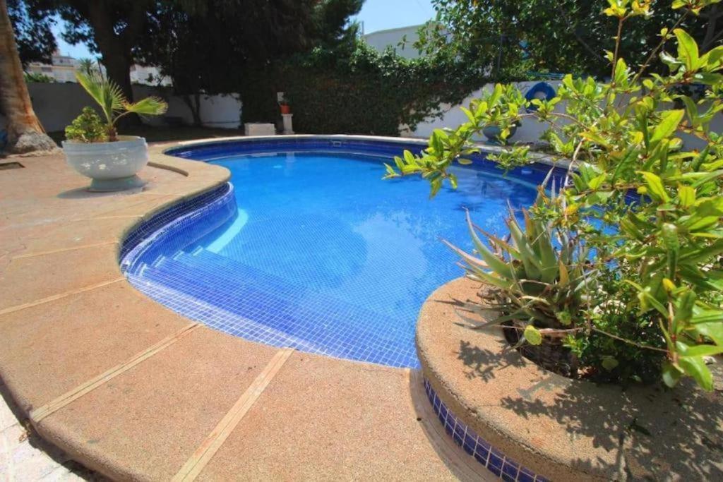 Chalet En Aguadulce Con Piscina Privada Bagian luar foto