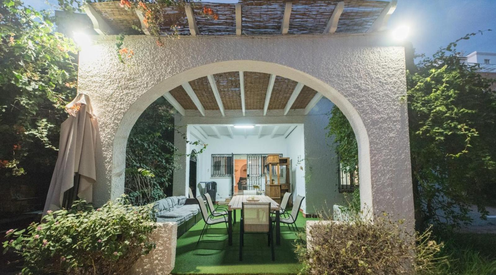 Chalet En Aguadulce Con Piscina Privada Bagian luar foto