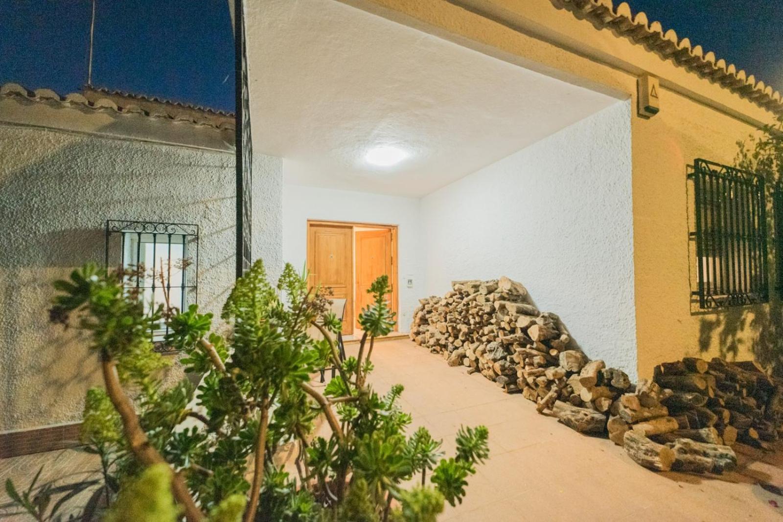 Chalet En Aguadulce Con Piscina Privada Bagian luar foto